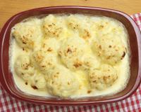 Autour d'un gratin de chou-fleur au Brie Cœur de Lion.