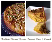 Moelleux d'Automne - Noisette, Butternut, Poires et Caramel