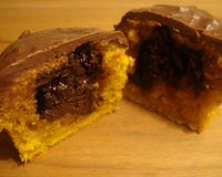 Chocolat et potimarron ... une douce association pour des muffins bien moelleux.