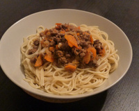 Spaghetti bolognaise simple