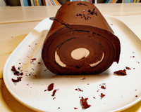 Bûche au chocolat (à la Lenotre)