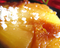 Gâteau renversé à l'ananas facile