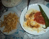 Un repas vite fait.