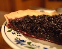 La tarte aux myrtilles classique