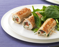 Saltimbocca de veau et de chorizo au Boursin cuisine ail & fines herbes