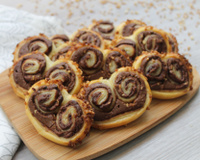 Palmiers au Nutella
