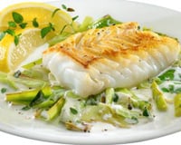 Filets de sole aux poireaux