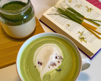 Crème au thé vert Matcha