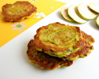 Galettes de pommes de terre et courgette