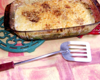 Gratin de poireaux au jambon