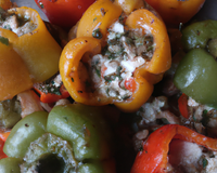 Poivrons farcis simples