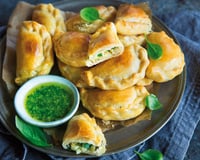 Empanadas au chèvre frais et basilic
