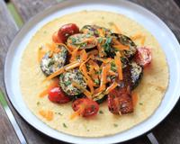 Et pourquoi pas des fajitas au barbecue ? Une version veggie à accommoder selon ses goûts.