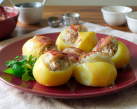 Pommes de terre farcies de grand-mère