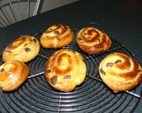 Petits pains aux raisins maison