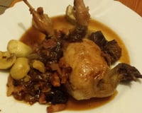 Caille aux pruneaux