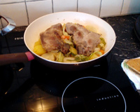 Côtes de porc au chou chinois
