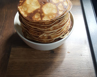 Pancakes à la banane tout dorés