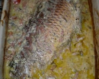 Traditionnelle carpe de Noël allemand