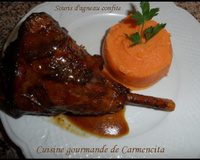 Souris d'agneau confite facile