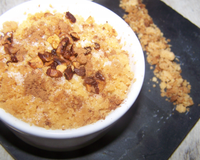 Crumble Express aux pommes et amandes