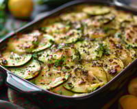 Gratin de courgettes à la bolognaise