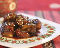 Araignée de porc à l'asiatique