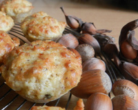 Petits muffins noisettes Comté
