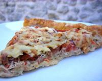 Entrée facile à préparer. Agrémentée d'une salade verte, elle pourra être proposée en plat principal, bon, simple et rapide.