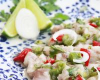 Du poisson mariné au citron vert - servi extra frais !