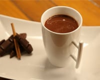 Chocolat chaud à l’eau (sans lait)