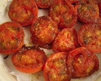 Gaufres salées tomates grillées-ricotta