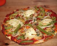 Cette recette vous permettra de réaliser l'équivalent de 2 pizzas de taille moyennes ou bien d'une grande pizza.