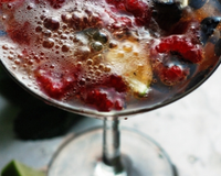 Cidre et pomme et fruits