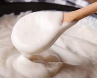 Sauce béchamel au lait entier et noix de muscade