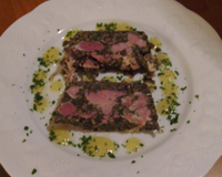 Terrine de jambonneau aux lentilles