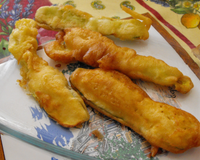 Beignets aux courgettes