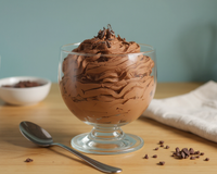 Mousse au chocolat sans sucre facile et rapide