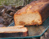 C'est en me balladant sur le blog de Laetitia et en voyant son cake au vin rouge que l'idée d'un cake au cidre m'est venue ! Puis sachant que j'avais quelques figues…