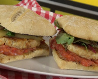 Burger de poulet Douce France à la française
