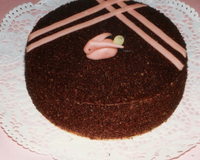 Un dessert tout simple au décor enfantin