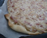 Recette de la Flammekueche à ma façon (pas à pas)