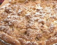 Tarte crumble aux pommes 