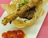 Une entrée toute simple et spéctaculaire, qui peut convenir pour un repas festif.