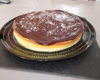 Flan coco et chocolat comme un bounty