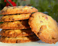 Cookies aux noisettes et chocolat