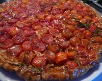 Une tarte très simple au goût sucré-salé, idéale pour un soir de fin d'été.