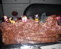 Bûche au chocolat facile