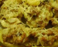 Pomme de terre farcie et gratinée