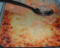 Gratin courge et pommes de terre